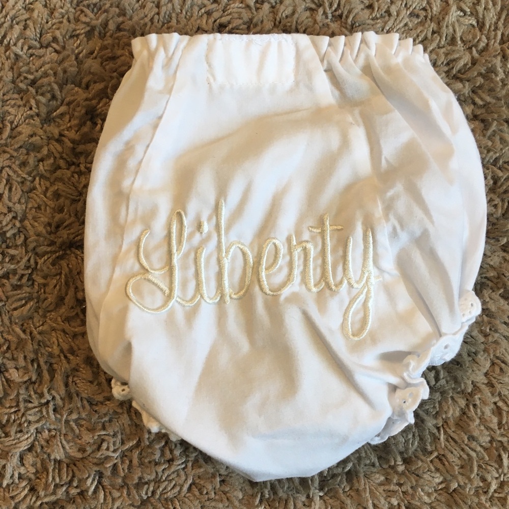 “Liberty” monogrammed bloomers